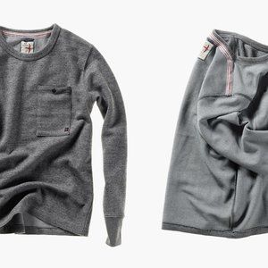 Relwen Surfmesh Crew  -  Grey – L